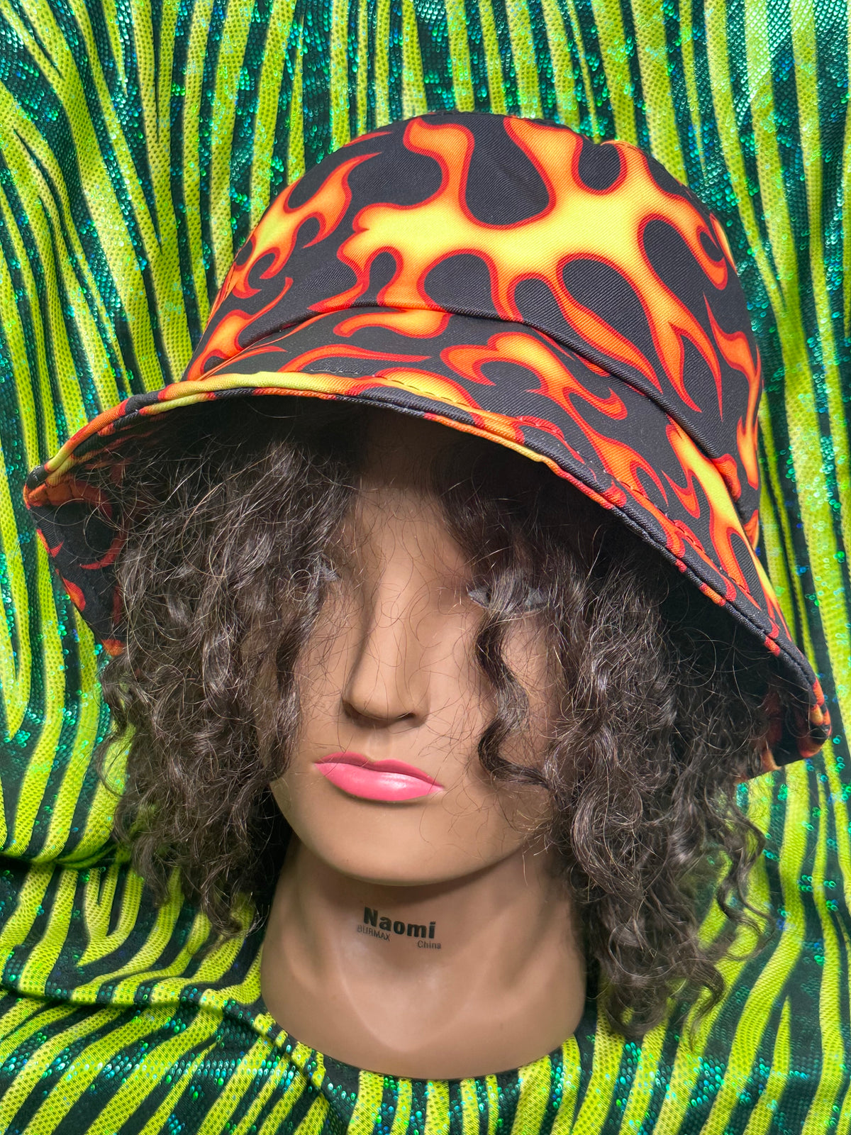 FLAME BUCKET HAT