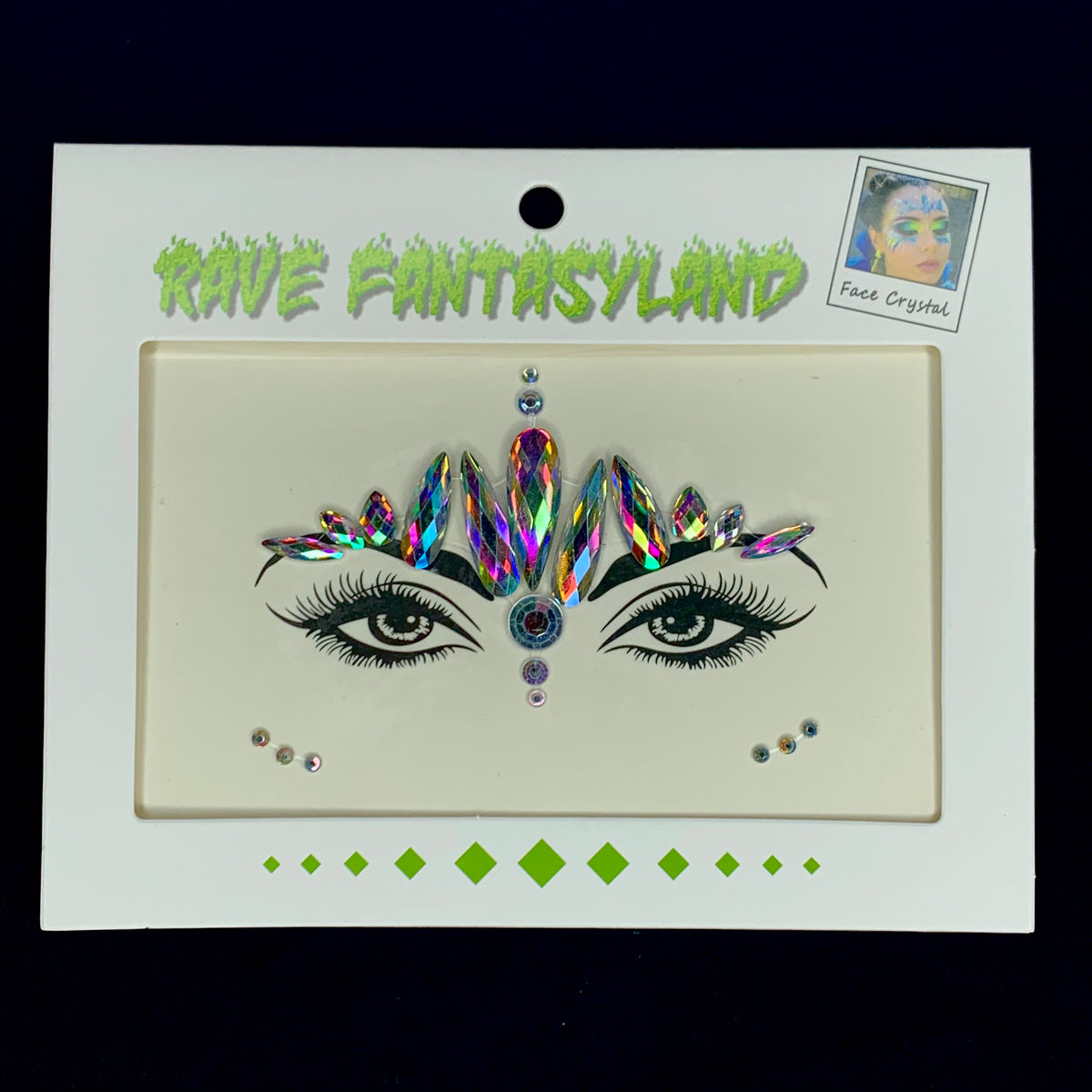 CRYSTAL QUEEN FACE GEM