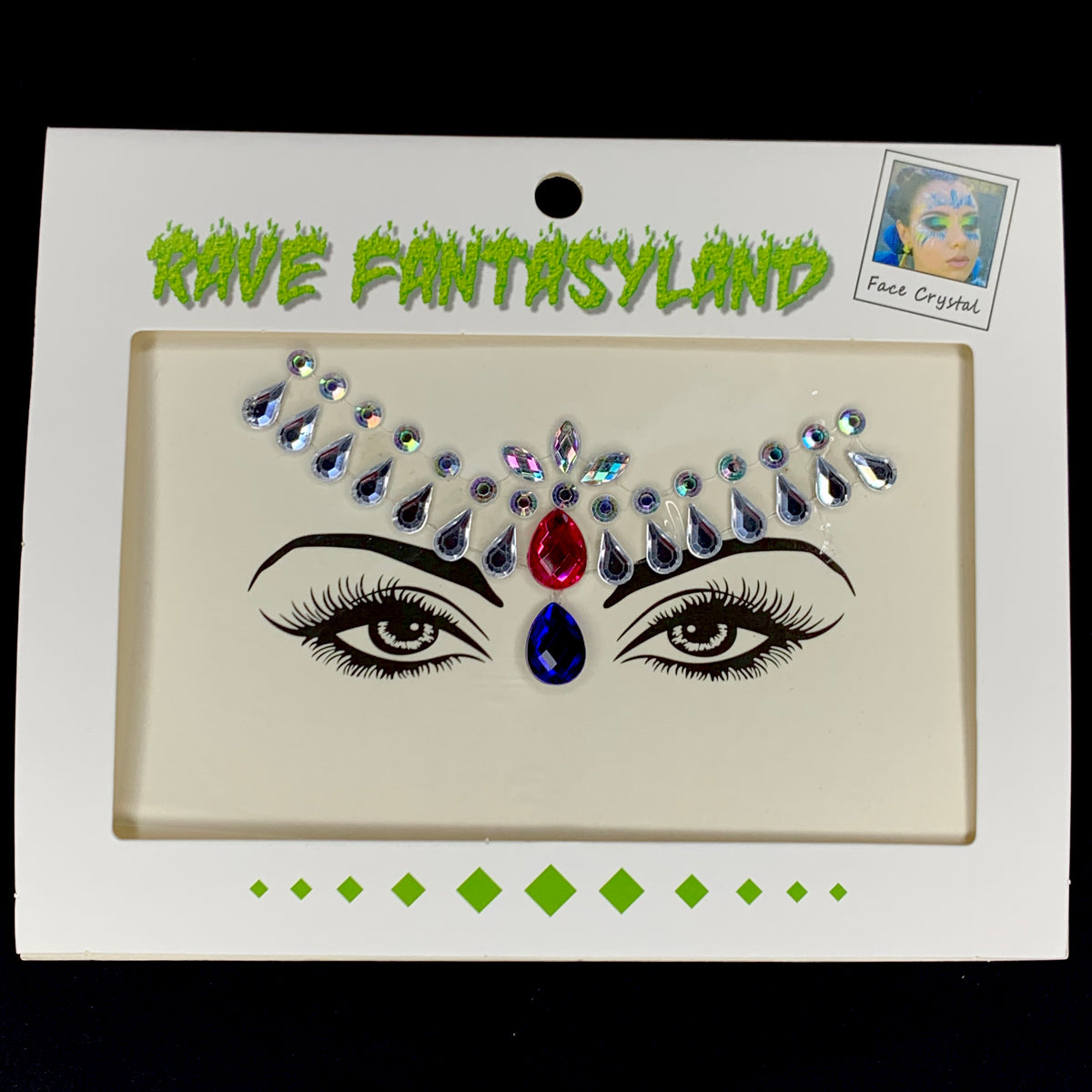 DRAGON FLY FACE GEM