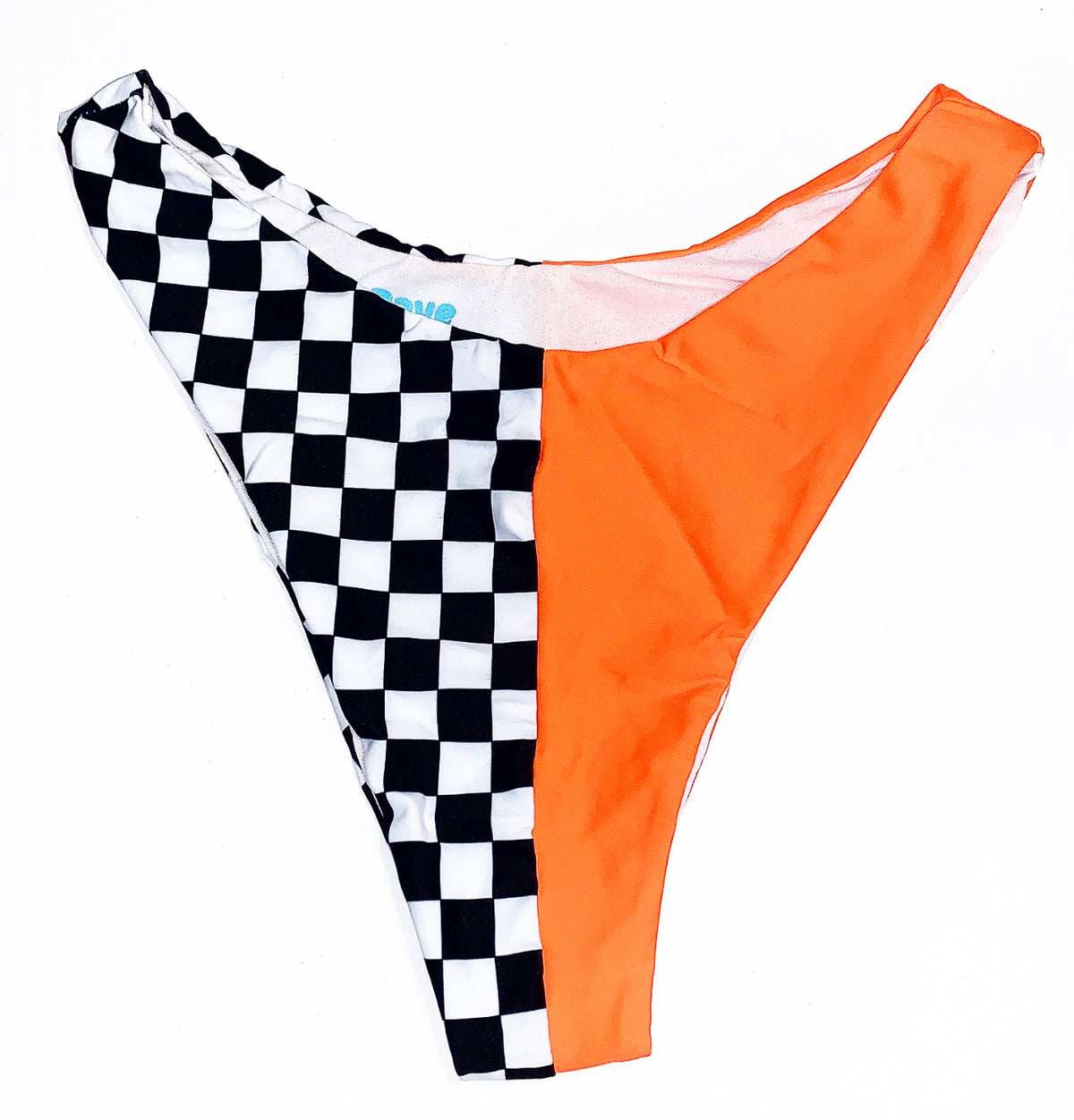 SO SASSY CHECKERED HIGH CUT BOTTOMS