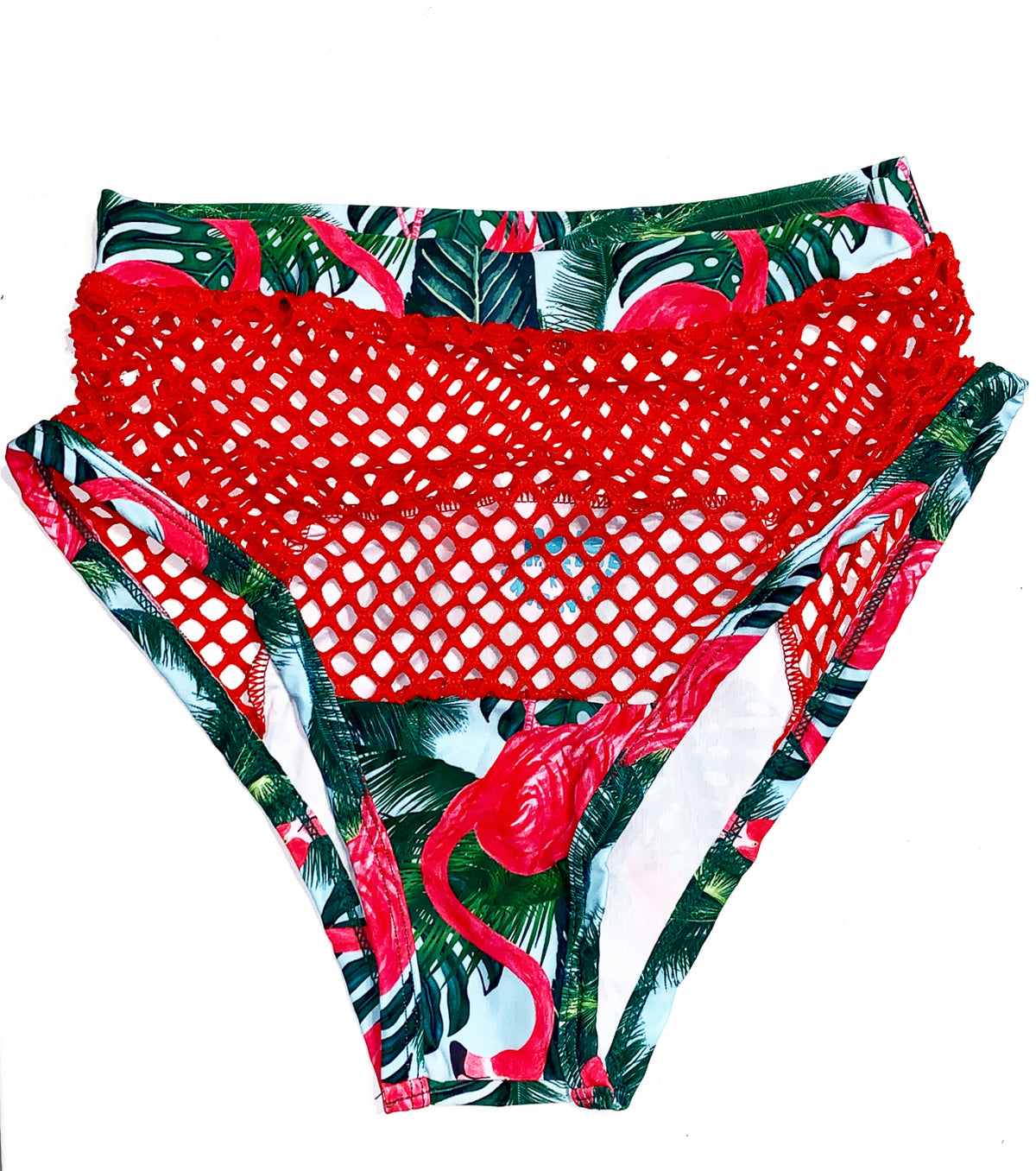 FLASHING FLAMINGO HIGH WAISTED BOTTOMS