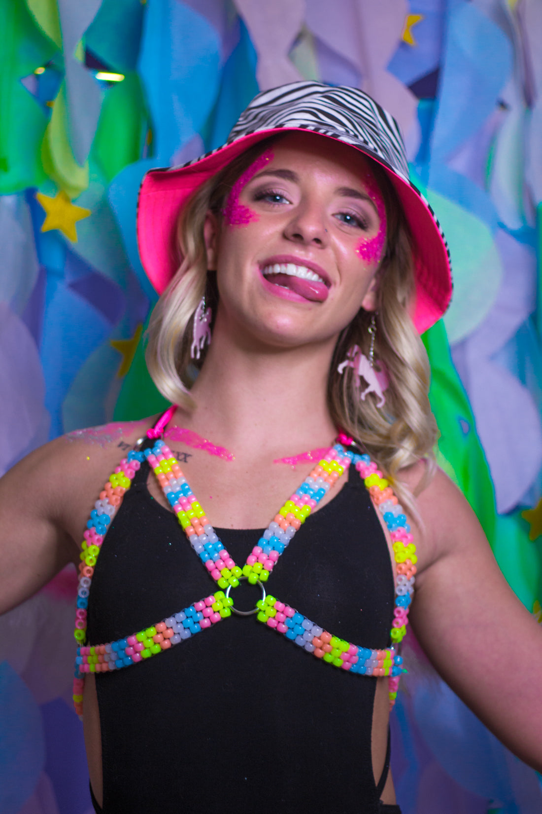 Glow In the Dark Kandi Harness