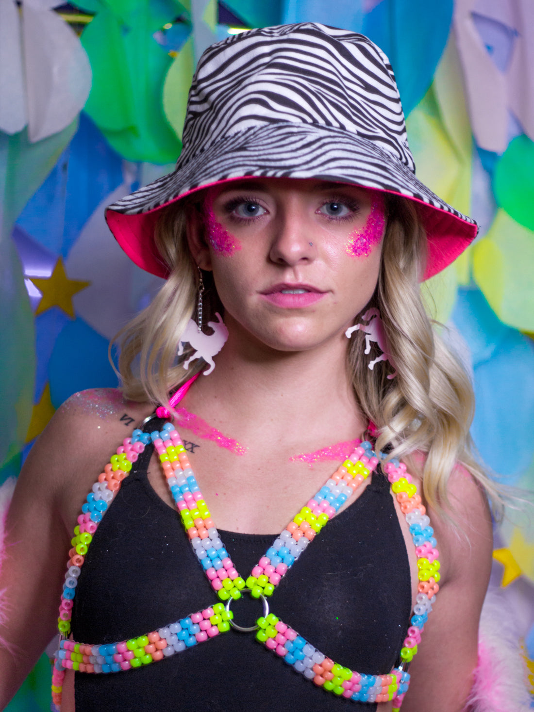 Glow In the Dark Kandi Harness