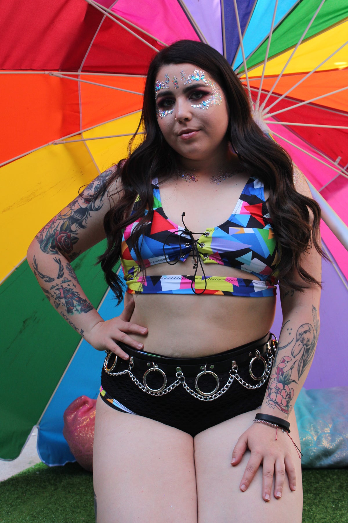 BERMUDA TRIANGLE UNDERBOOB TOP