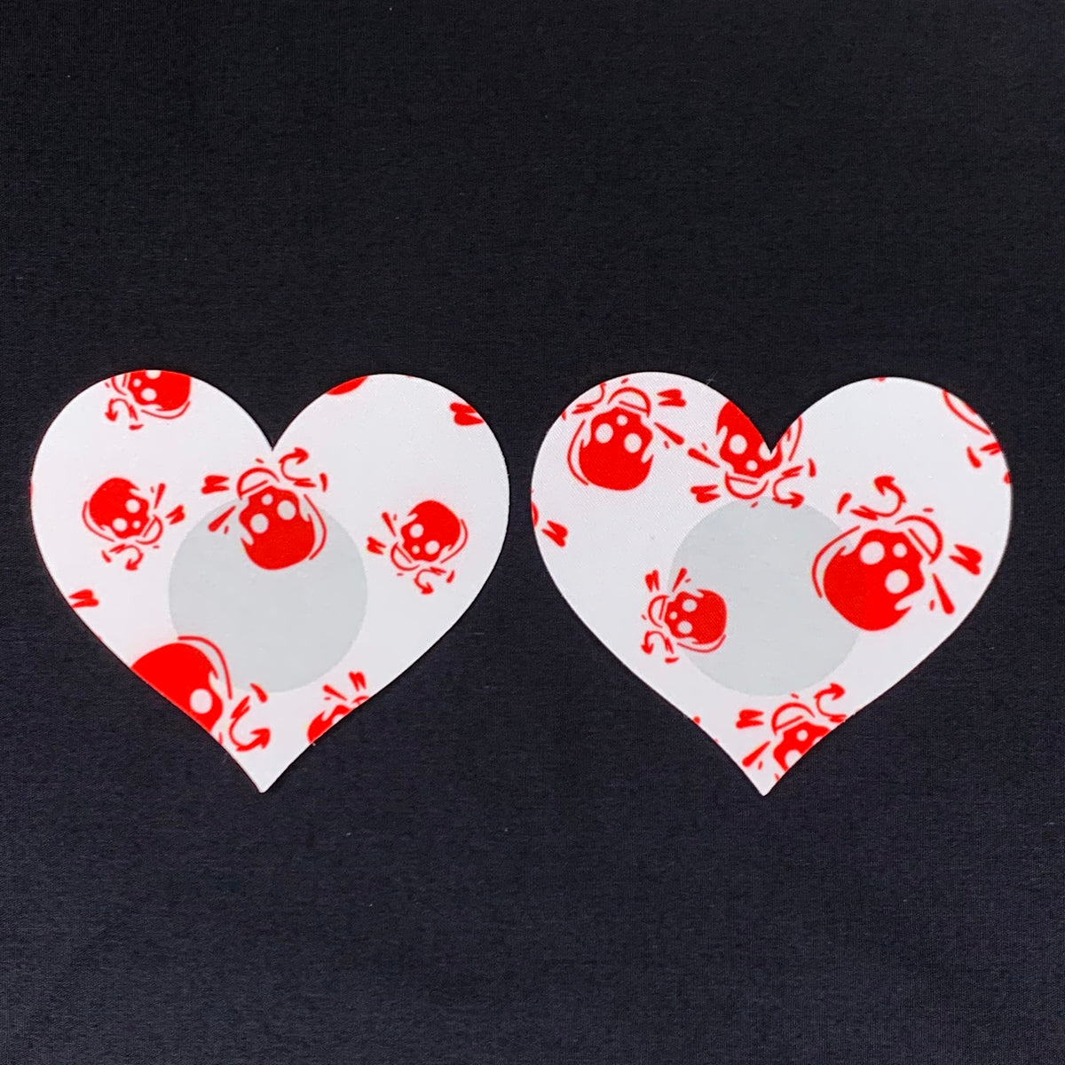 Skull Heart Pasties