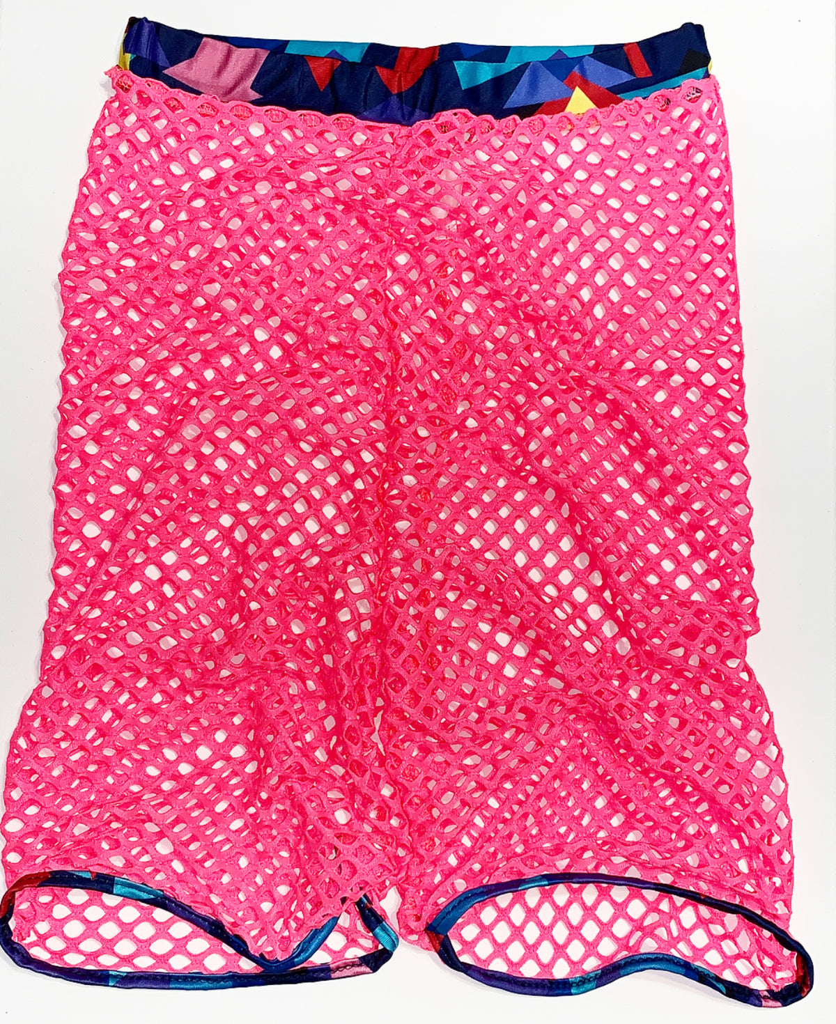 DISCO DANCER FISHNET SHORTS