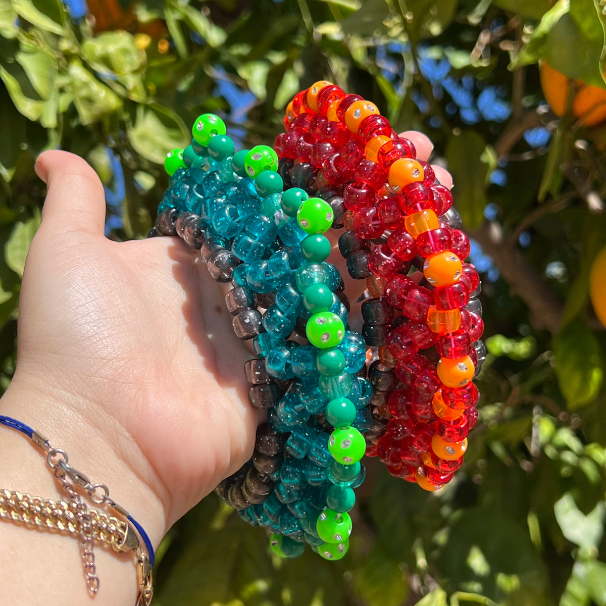 LETS RAVE KANDI CUFF