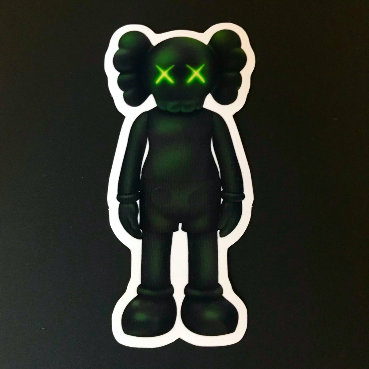 Glow Customized Bearbrick Sticker