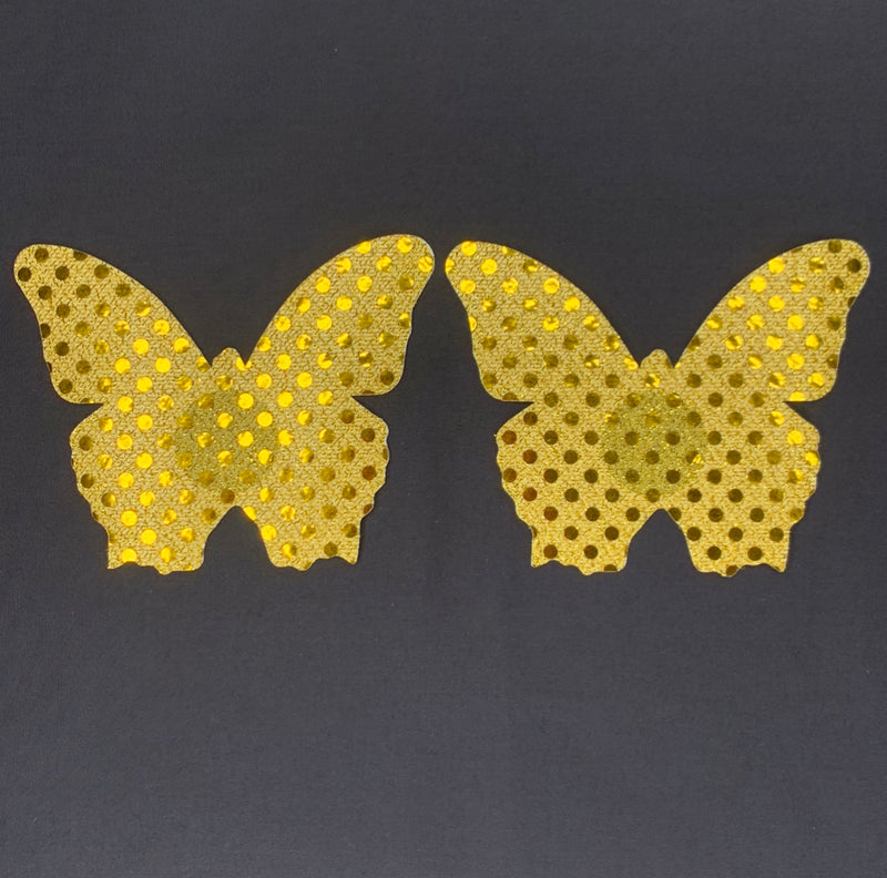 Gold Butterfly Pasties