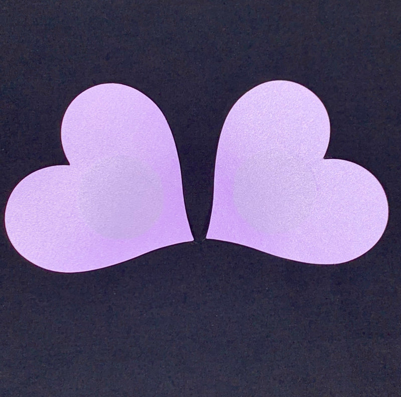 Lilac Heart Pasties